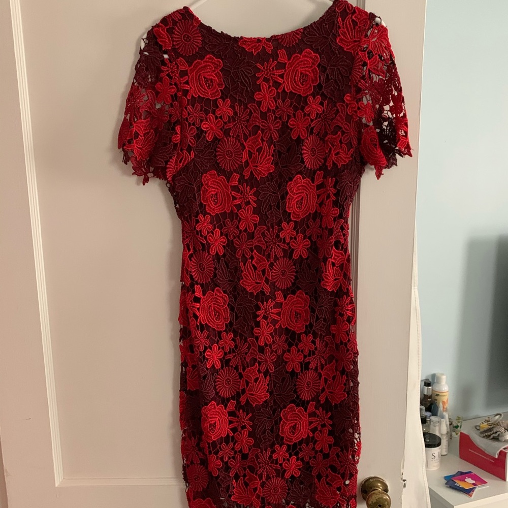 Midi length dress